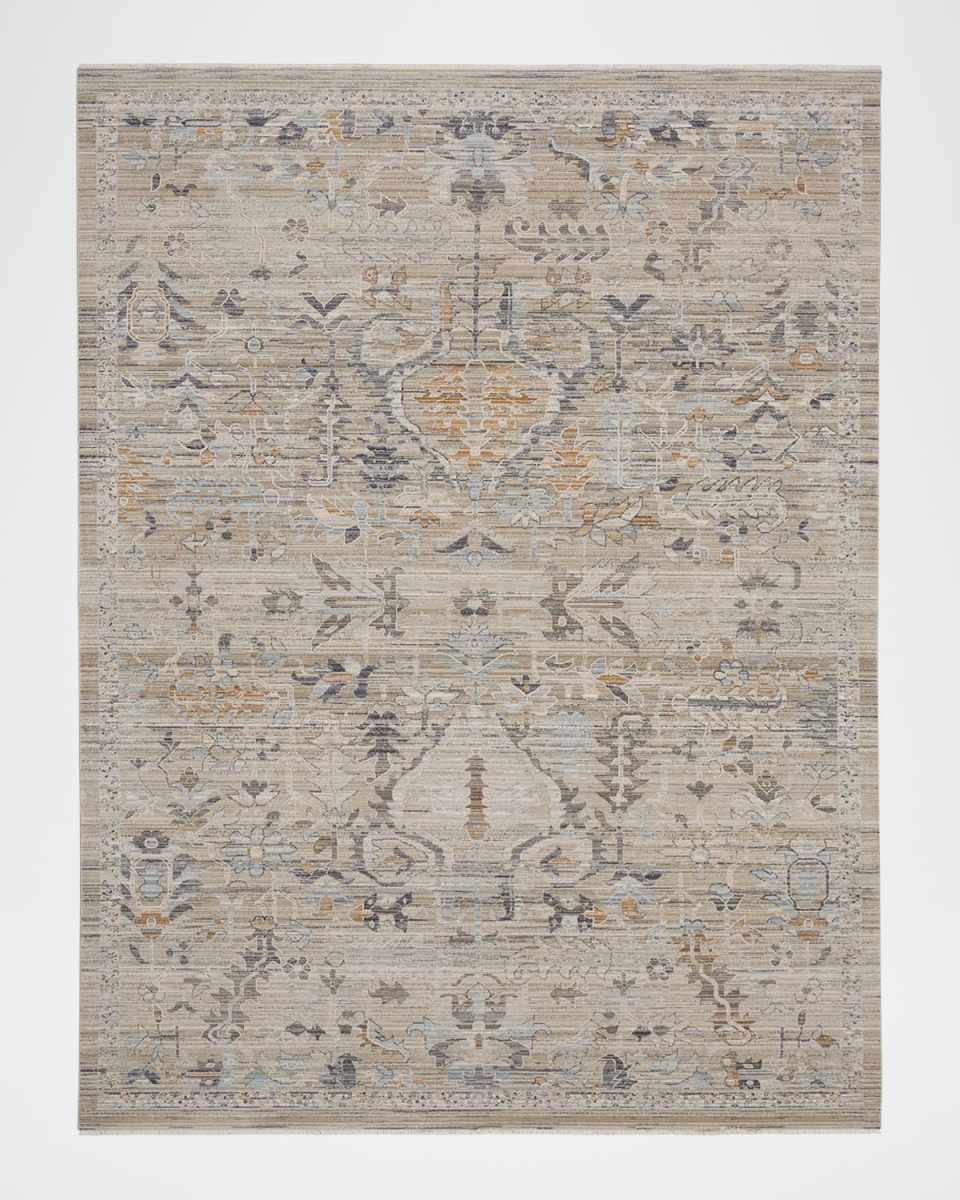 Lynx Taupe Power-Loomed Rug, 8' x 10'